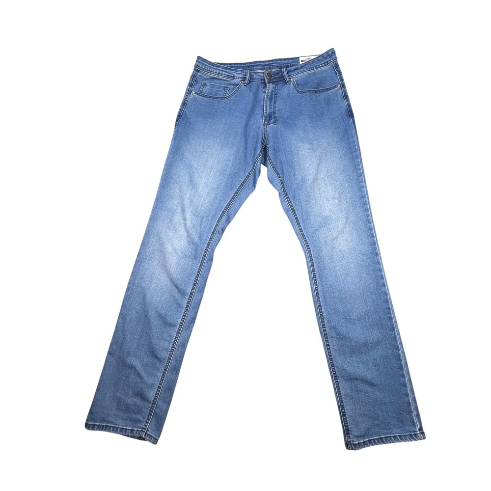 Buffalo David Bitton Blue Axel Slim Stretch Jeans Mens 34x34